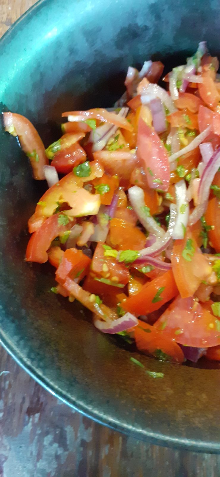 Photo : Couac en attiéké à la sardine de Guyane grillée