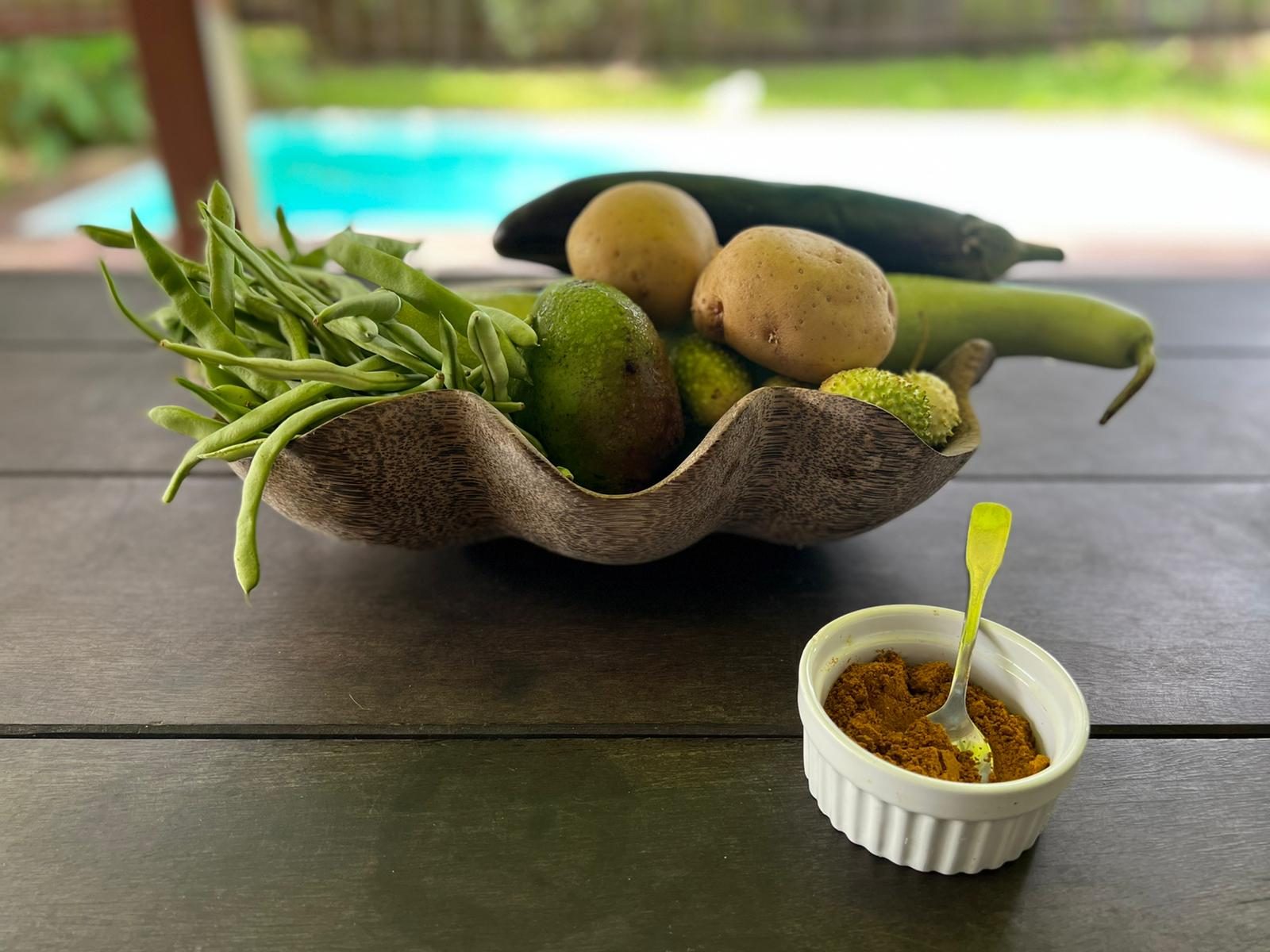 Photo : Colombo de tofu fumé