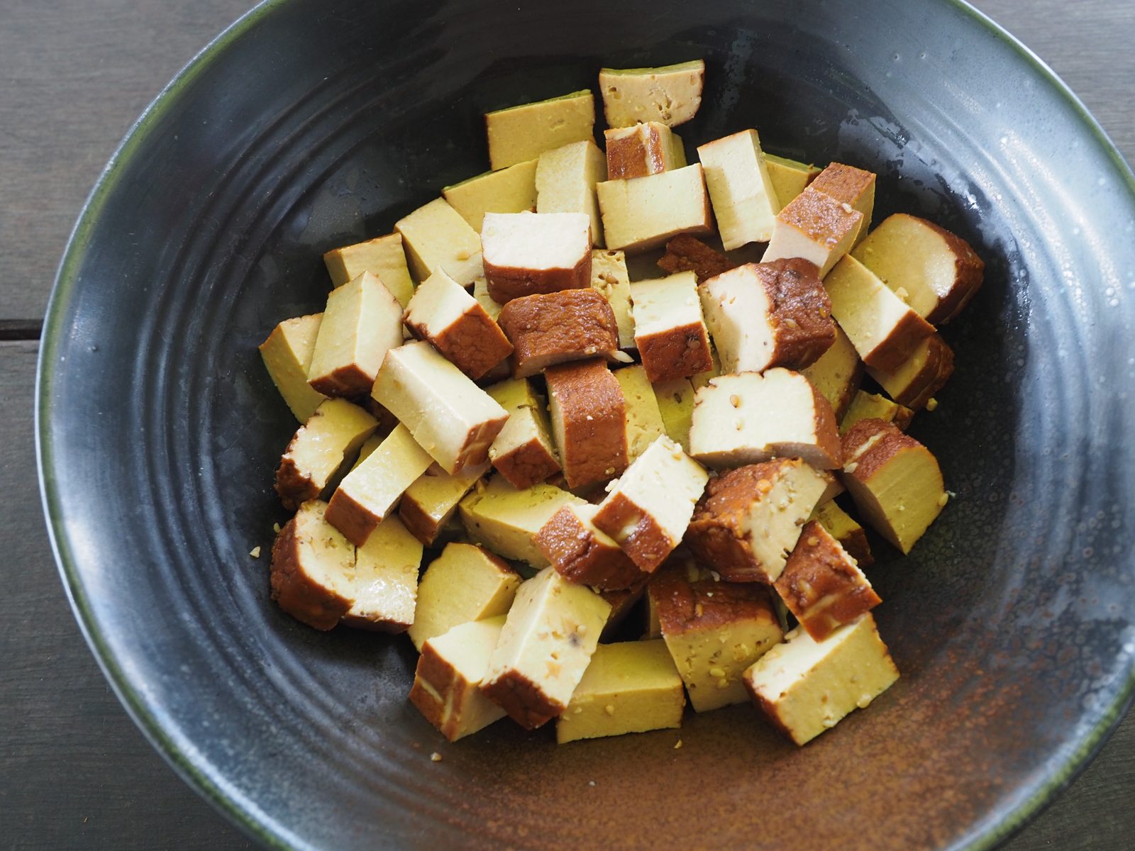 Photo : Colombo de tofu fumé