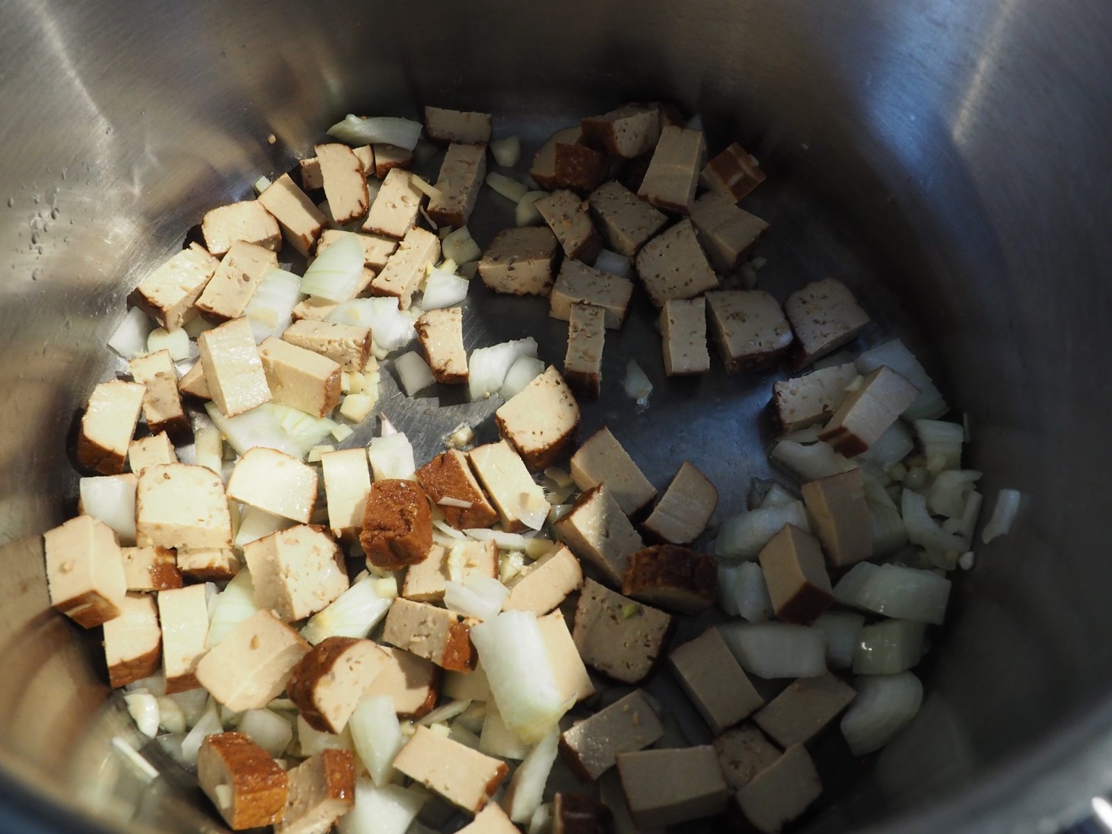 Photo : Colombo de tofu fumé