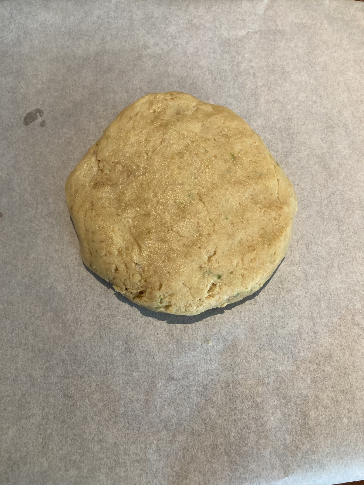 Photo : Galette créole à la crème et à la goyave