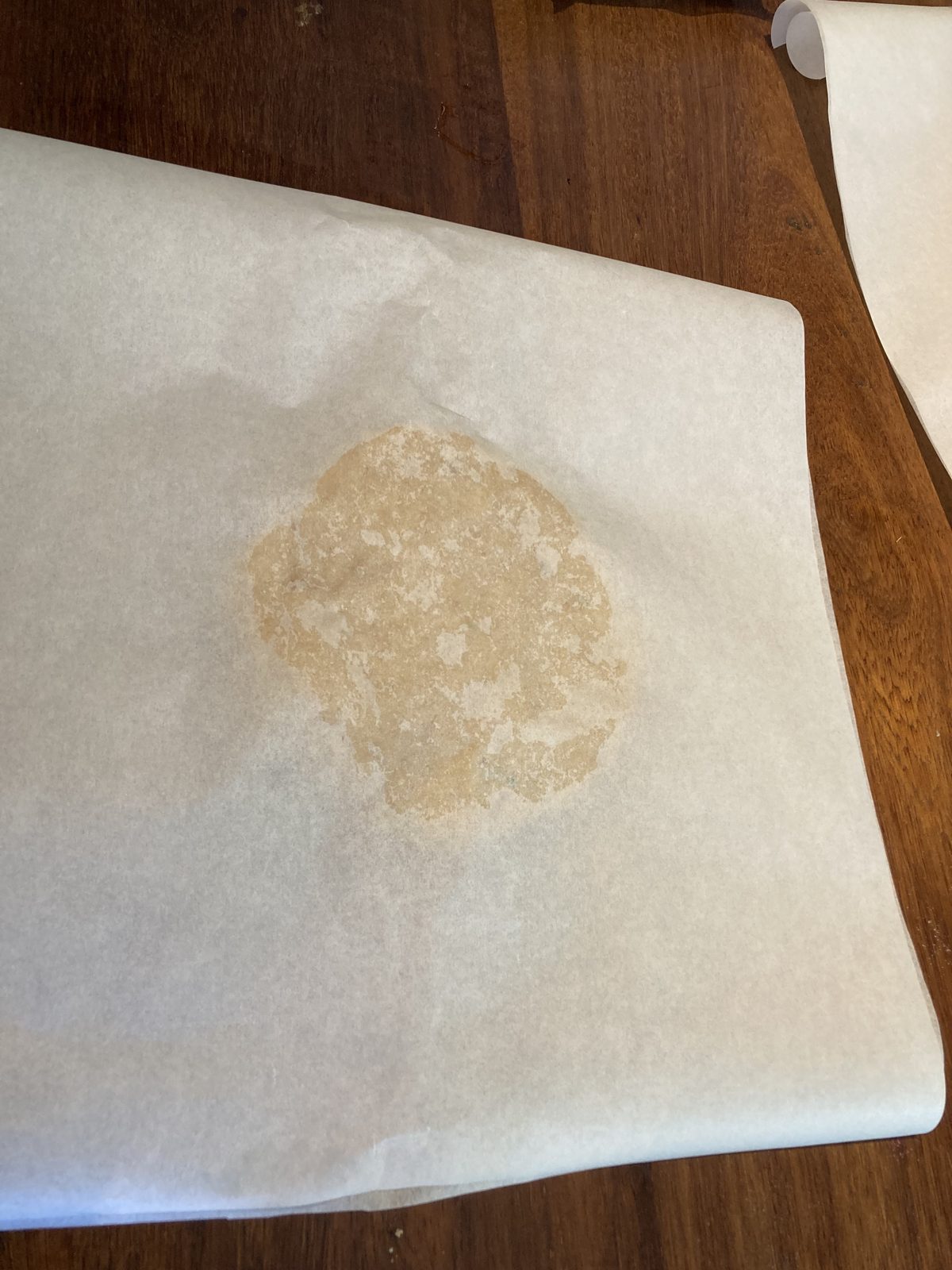 Photo : Galette créole à la crème et à la goyave