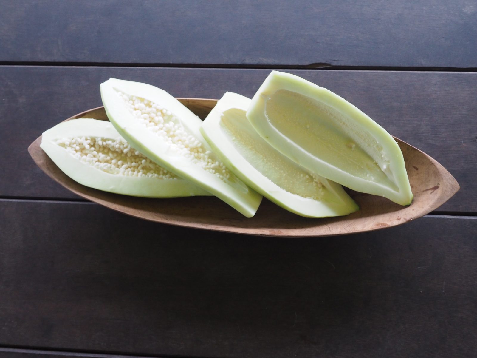 Photo : Gratin de papaye verte