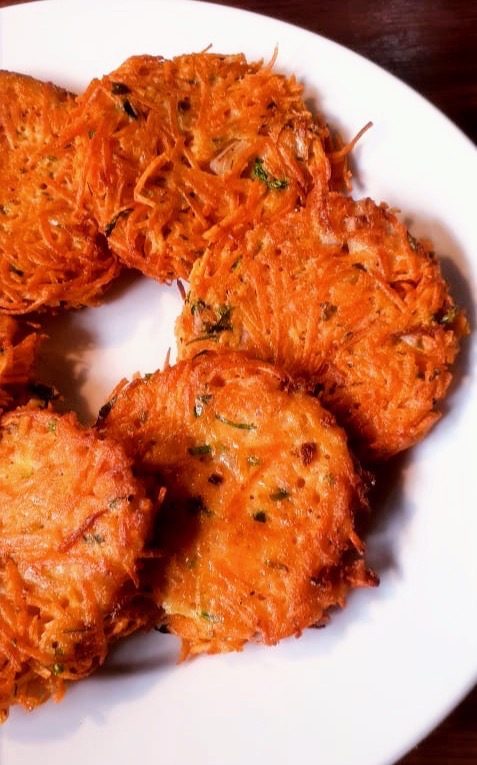 Galette de patates douces façon hash browns