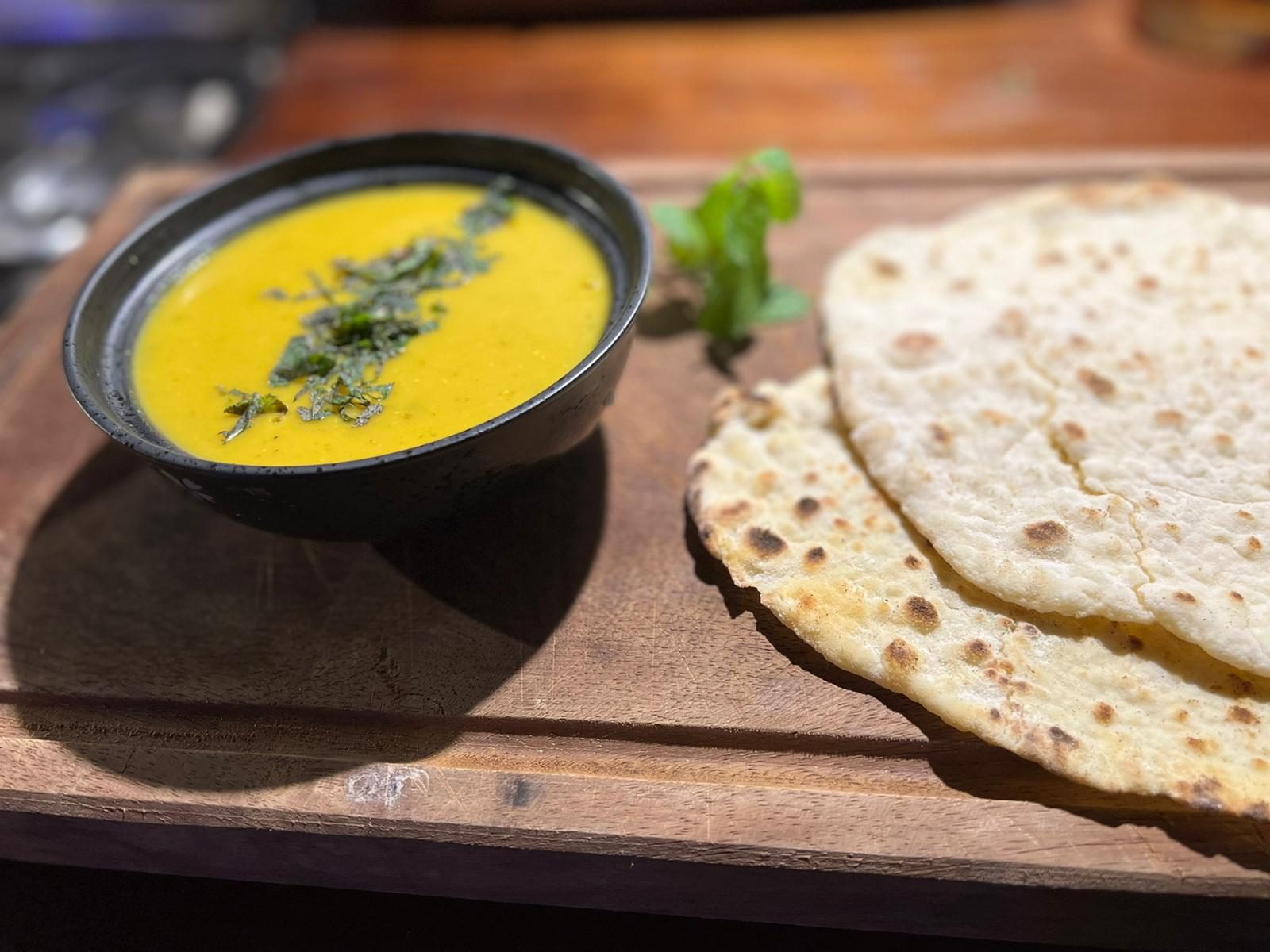 Potage au dahl de lentilles corail