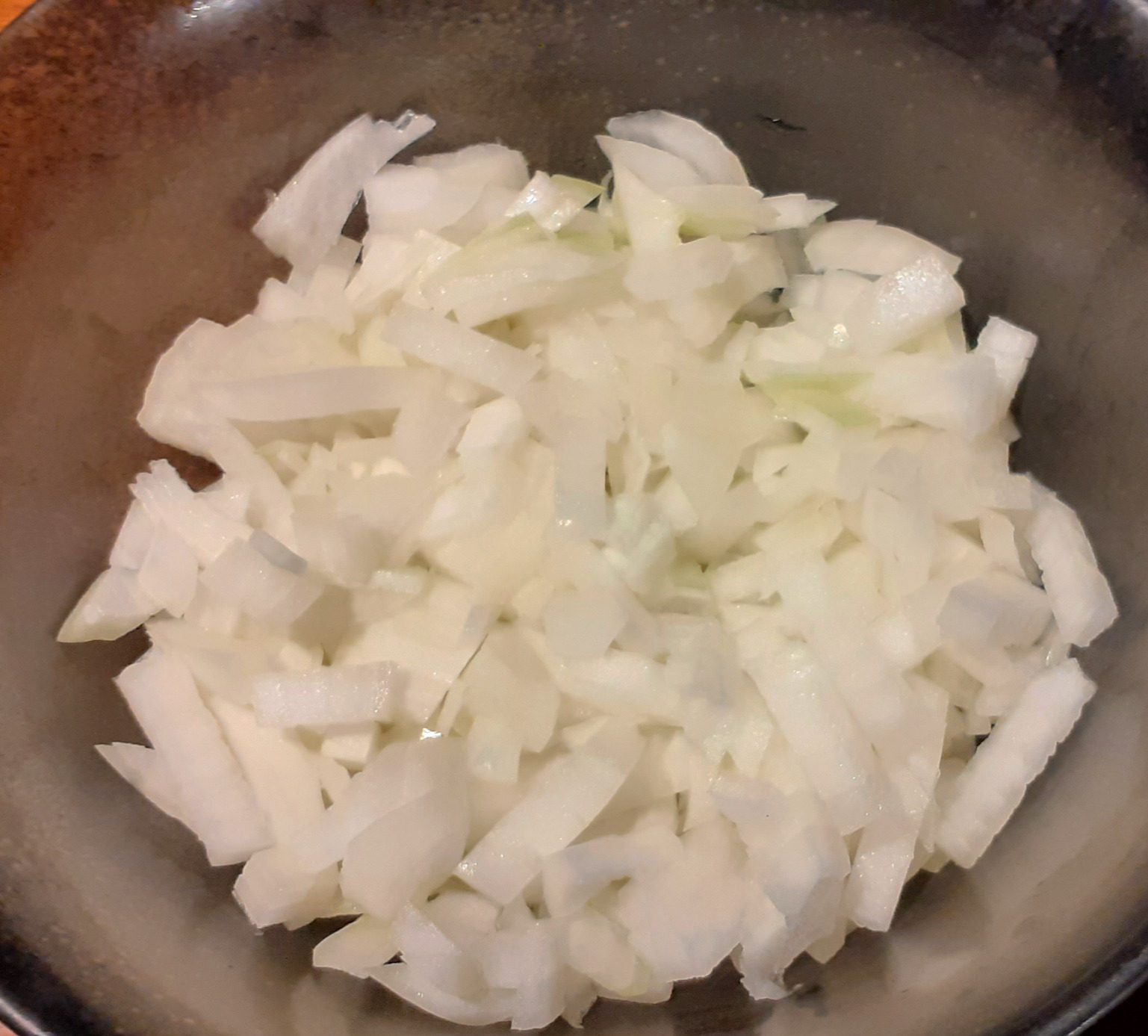 Photo : Potage aux pois cassés et au tofu fumé
