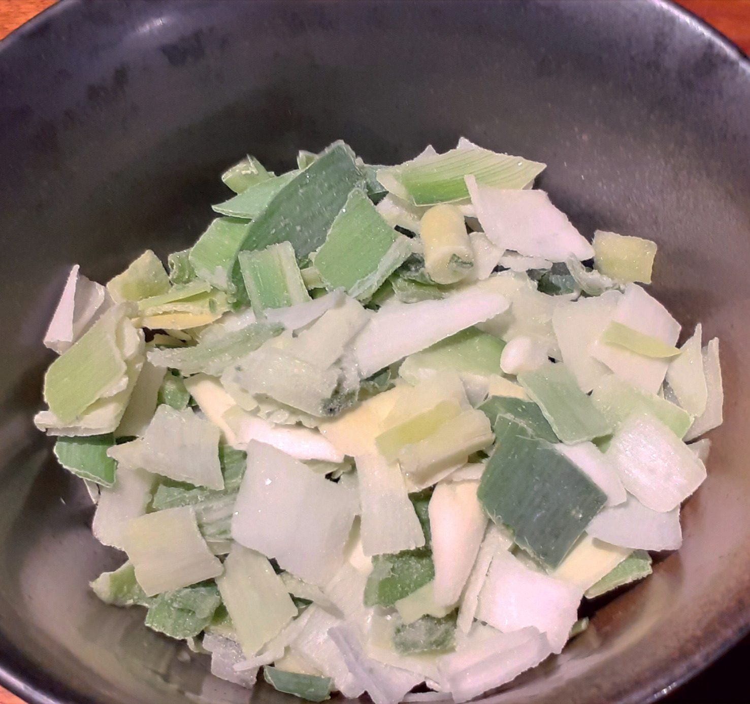 Photo : Potage aux pois cassés et au tofu fumé